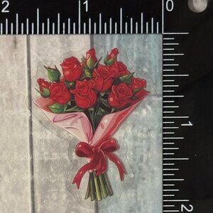 🌀10/$10🌀 Love Valentine's Day Translucent Reusable Waterproof Vinyl Sticker